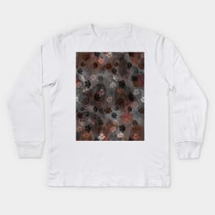 Beagle Batik Kids Long Sleeve T-Shirt